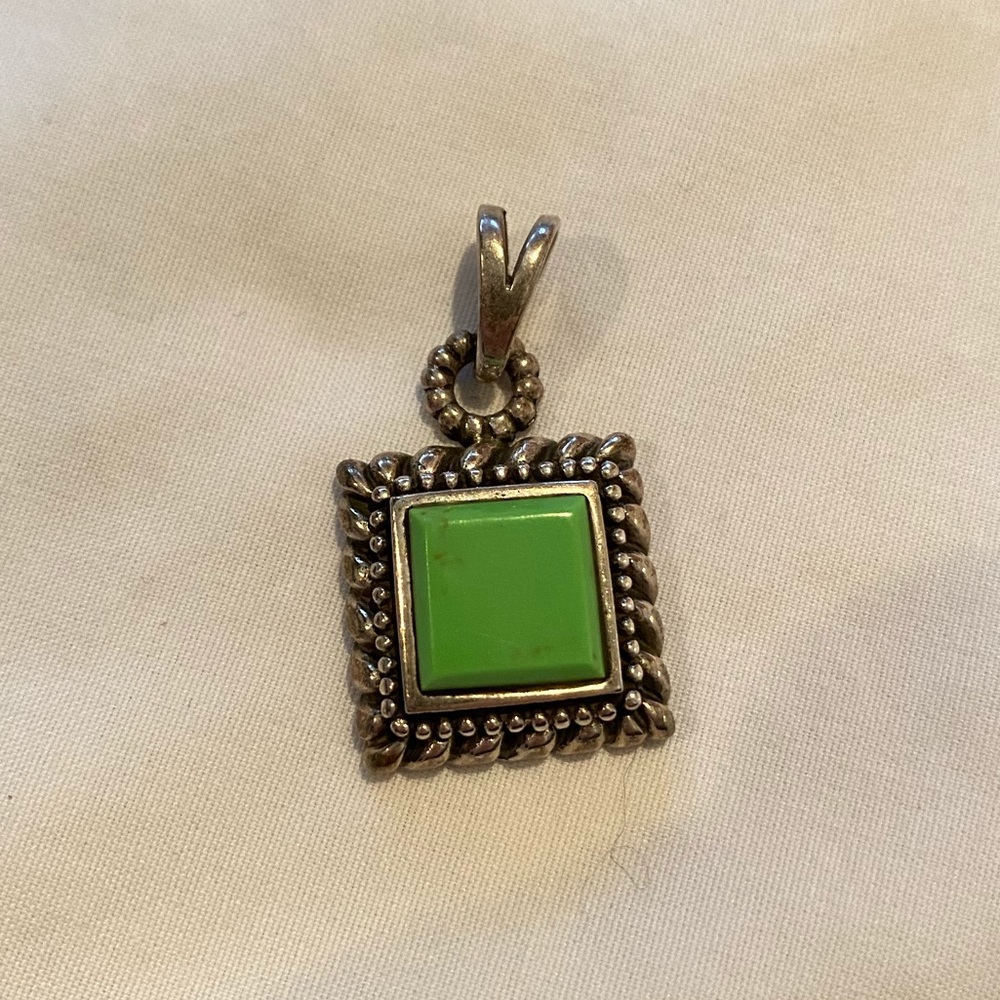 Green Stone Pendant